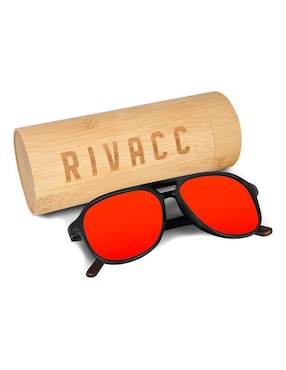 Lentes de sol Rivacc Milan - Red mirror unisex