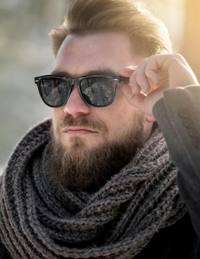 Lentes de sol Rivacc Sydney - Black carbon unisex