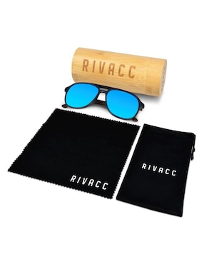 Lentes de sol Rivacc Milan - Ice blue mirror unisex