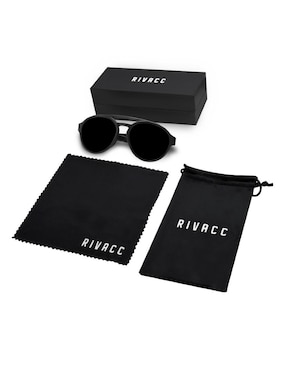 Lentes de sol Rivacc Boston - Black velvet unisex