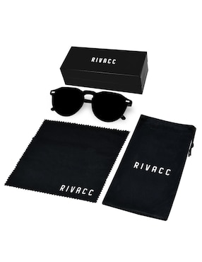 Lentes de sol Rivacc Dover - Black mirror unisex