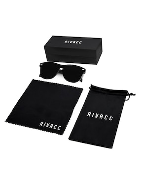 Lentes de sol Rivacc Tokyo Black Mirror unisex