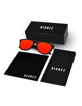 Lentes de sol Rivacc Psris - Red Mirroe unisex