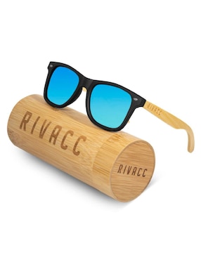 Lentes de sol Rivacc New York - Blue mirror unisex