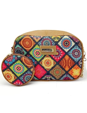 Bolsa Crossbody Basha De Yute Para Mujer