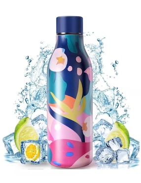 Termo Genérica de acero inoxidable con tapa rosca 550 ml