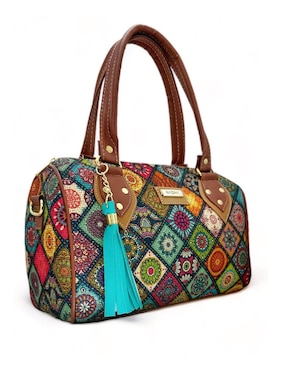 Bolsa tote Basha Baúl Bambú para mujer