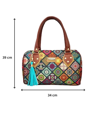 Bolsa tote Basha Baúl Bambú para mujer