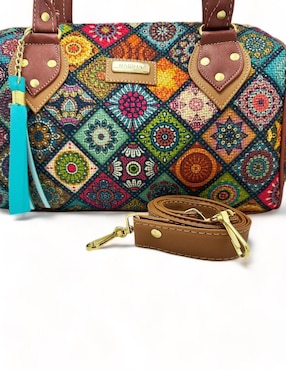 Bolsa tote Basha Baúl Bambú para mujer