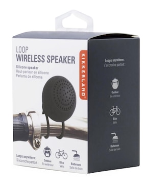 Bocina portátil Kikkerland bluetooth