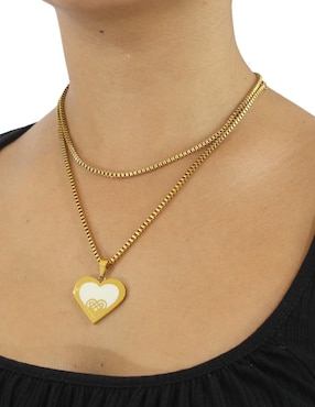 Collar de corazón Nuvi