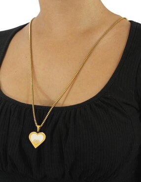 Collar de corazón Nuvi