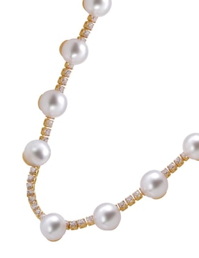 Collar Unlimited By Ob de baño de oro 18 K