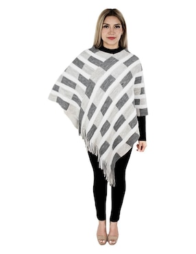 Poncho Vasarelli para mujer