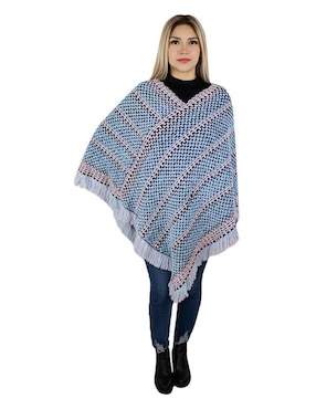 Poncho Vasarelli para mujer