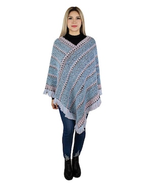 Poncho Vasarelli para mujer