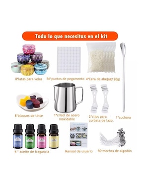 Kit para velas Genérica