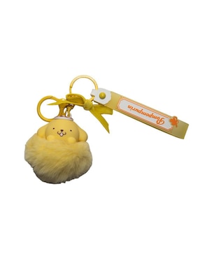 Llavero Sanrio Pompompurin With Tray De Plástico