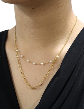 Aretes y collar Nuvi