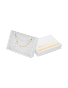 Aretes y collar Nuvi