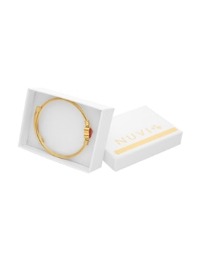 Brazalete Nuvi con acabado brillante