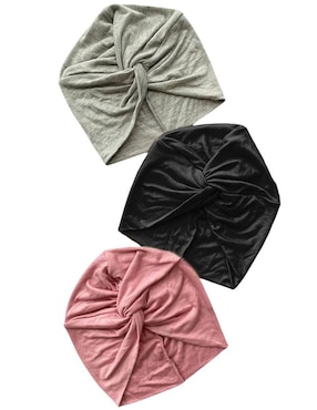 Set De Turbante Oncológico Para Mujer Mae Baby