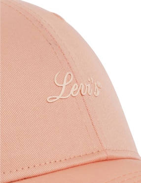 Gorra con visera curva hebilla Levi's para mujer
