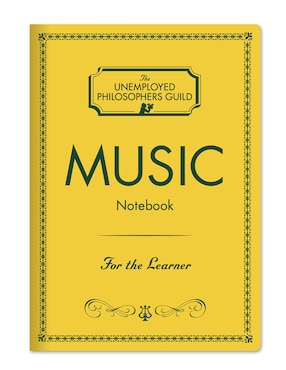 Libreta Unemployed Philisophers Guild hoja rayada