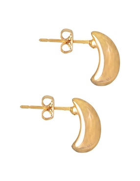 Aretes de gota Unlimited By Ob con acabado chapa de oro