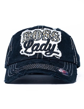 Gorra con visera curva Pook Frase Boss Lady adulto