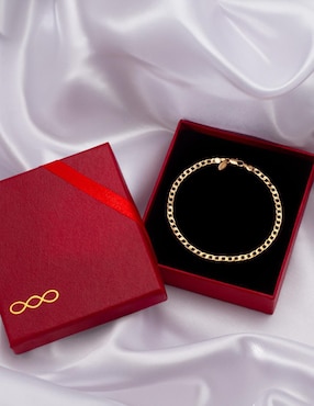 Pulsera Unlimited By Ob 18 K con acabado chapa de oro