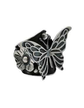 Anillo de mariposa Vadalú Plata P 925 de plata pulido