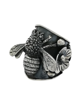 Anillo de abeja Vadalú Plata P 925 de plata pulido