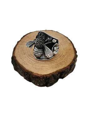 Anillo de abeja Vadalú Plata P 925 de plata pulido
