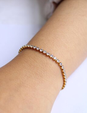 Pulsera Clepsidra con acabado lustre