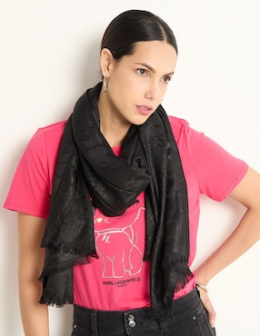 Pashmina Karl Lagerfeld Paris Con Estampado Texto