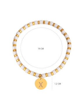 Pulsera Clepsidra con acabado lustre