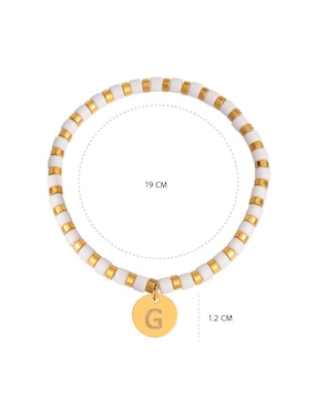 Pulsera Clepsidra con acabado lustre