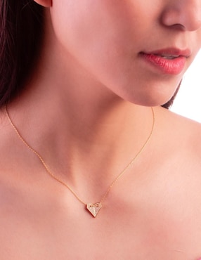 Collar de corazón Unlimited By Ob 18 K