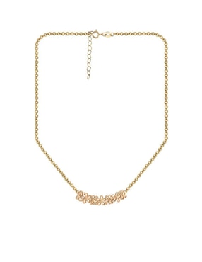 Collar de flor Unlimited By Ob 18 K