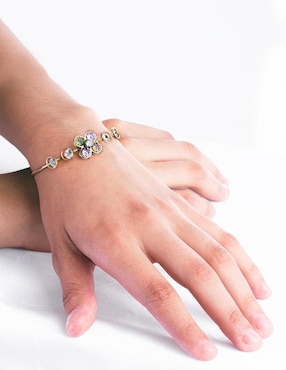 Brazalete Unlimited By Ob 18 K con acabado chapa de oro