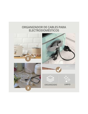 Organizador de cables Ms Home