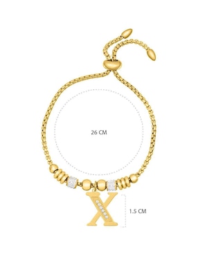 Pulsera Clepsidra con acabado lustre
