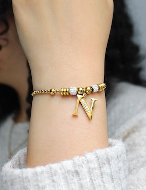 Pulsera Clepsidra con acabado lustre