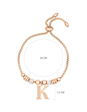 Pulsera Clepsidra con acabado lustre