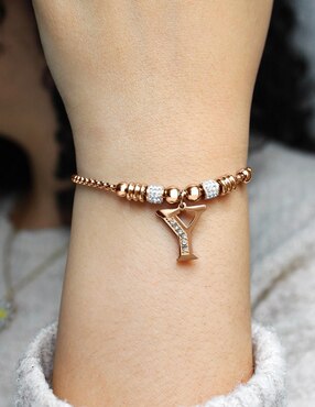 Pulsera Clepsidra con acabado lustre