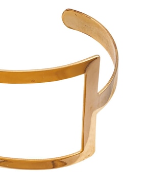 Brazalete Unlimited By Ob con acabado chapa de oro