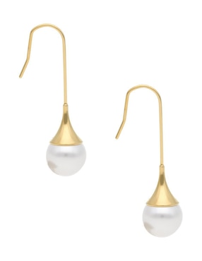 Aretes Nuvi con acabado brillante