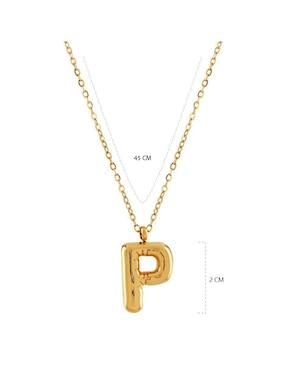 Collar de letras Clepsidra