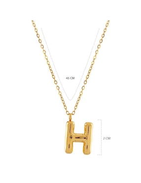 Collar de letras Clepsidra